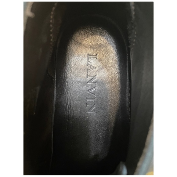 Lanvin Chukka Desert blue Suede Boots - Picture 5 of 16